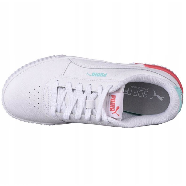 Puma Carina L Jr 370677 23 scarpe bianco nero 2