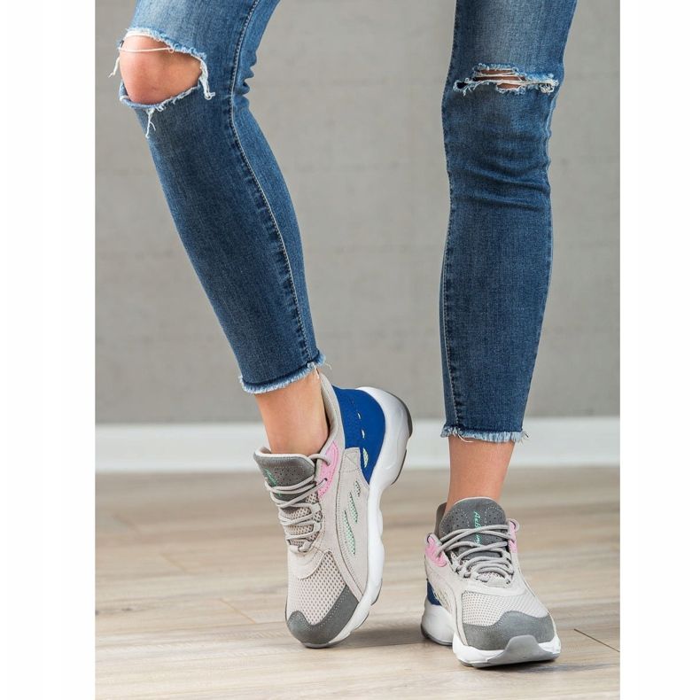 Ax Boxing Scarpe sportive comode grigio multicolore 2