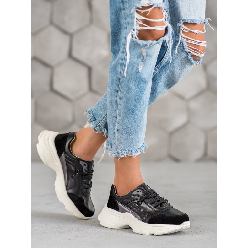 Vinceza Scarpe sportive stringate nero 1