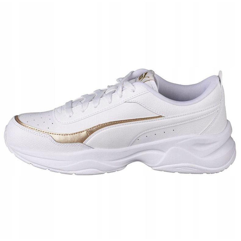 Scarpe Puma Cilia Mode Lux W 375732 02 bianco d'oro 1