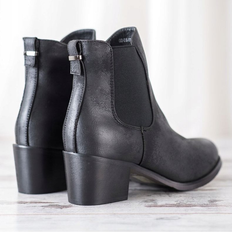 Goodin Comodi stivali Chelsea nero 1