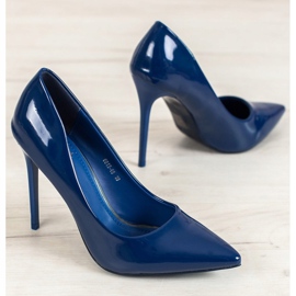 Small Swan Perni verniciati blu 1