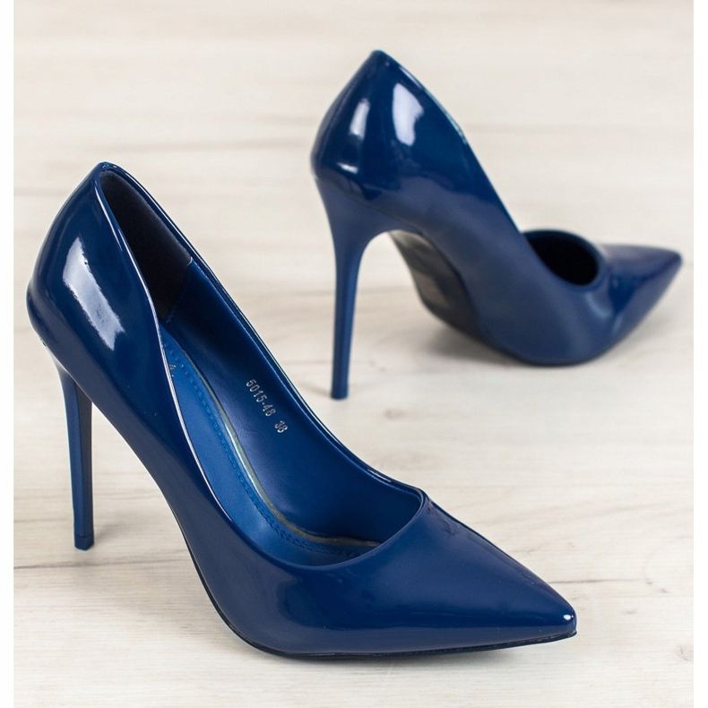 Small Swan Perni verniciati blu 1