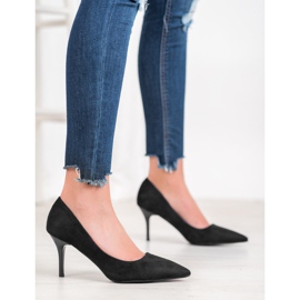 Small Swan Tacchi alti casual nero 2