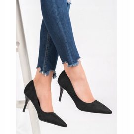 Small Swan Tacchi alti casual nero 1
