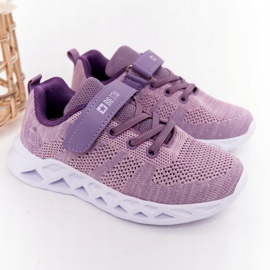 Scarpe sportive per bambini Sneakers Big Star HH374183 Viola 1