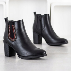Goodin Stivaletti in ecopelle neri nero 1
