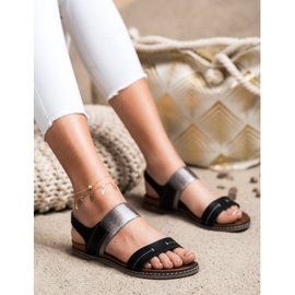 Sandali senza lacci Sergio Leone nero 2