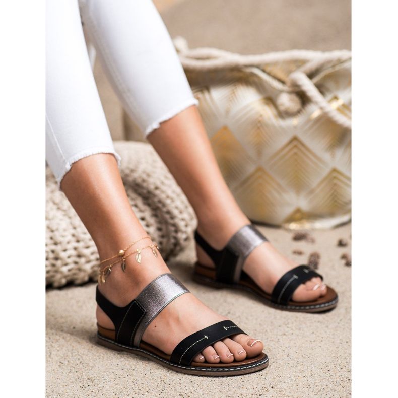 Sandali senza lacci Sergio Leone nero 2