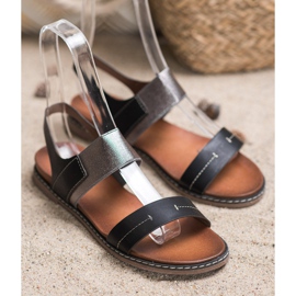 Sandali senza lacci Sergio Leone nero 1