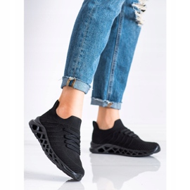 MCKEYLOR Scarpe sportive leggere nero 1