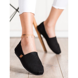SHELOVET Sneakers nere senza lacci nero 1