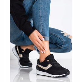 SHELOVET Scarpe sportive nere nero 2