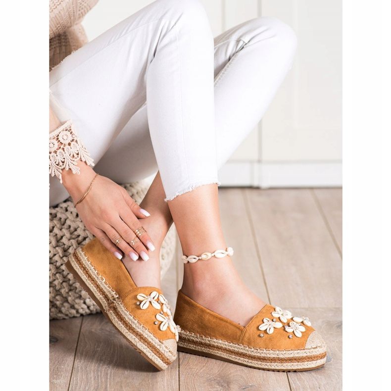 Seastar Espadrillas Con Conchiglie marrone 1