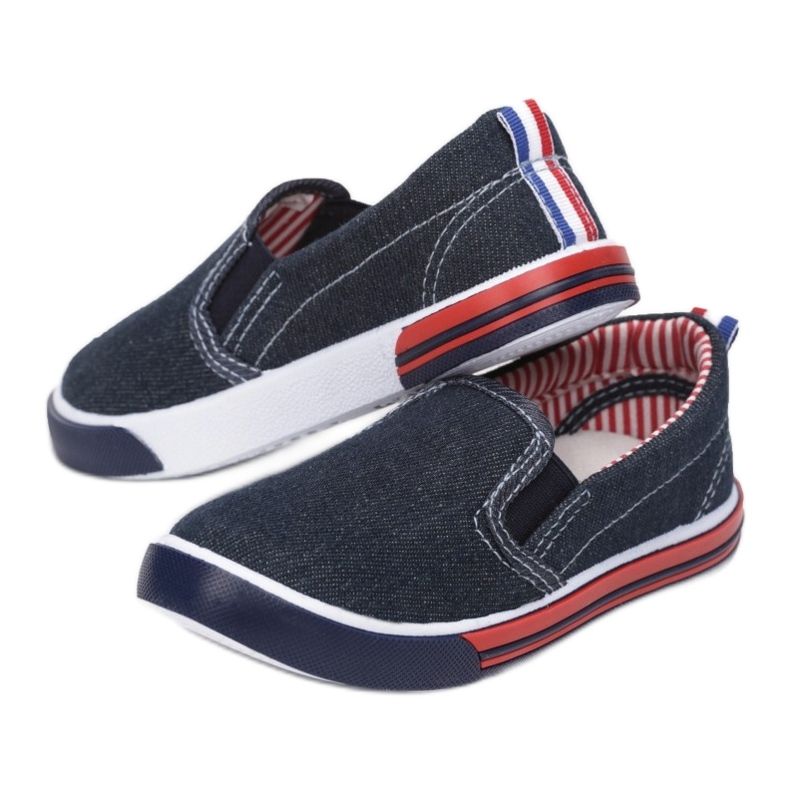Vices Morse 3SP696LS-50-navy blu navy 1