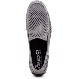 Polbut Mocassini uomo in pelle 2105P grigio 1