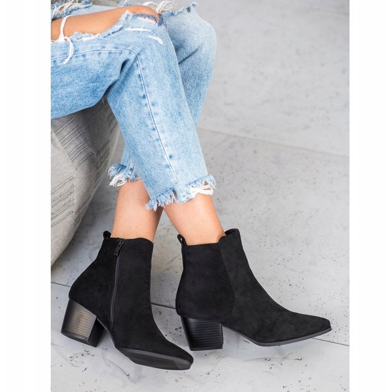 Filippo Stivali alla moda in Spitz nero 2