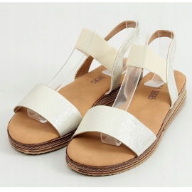 Sandali da donna dorati K-99153 Gold d'oro 1