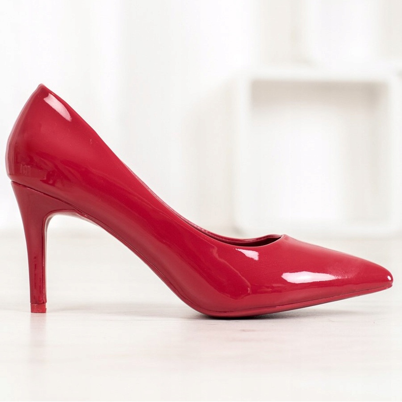 Small Swan Perni verniciati rosso 1