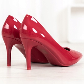 Small Swan Perni verniciati rosso 2