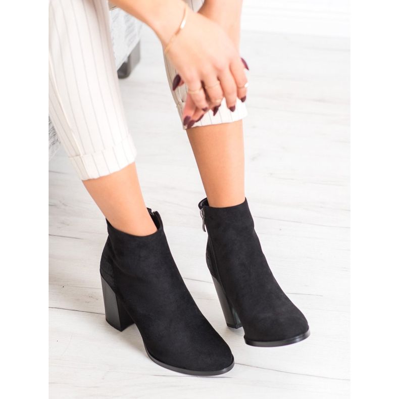 Goodin Stivali caldi sul post nero 2