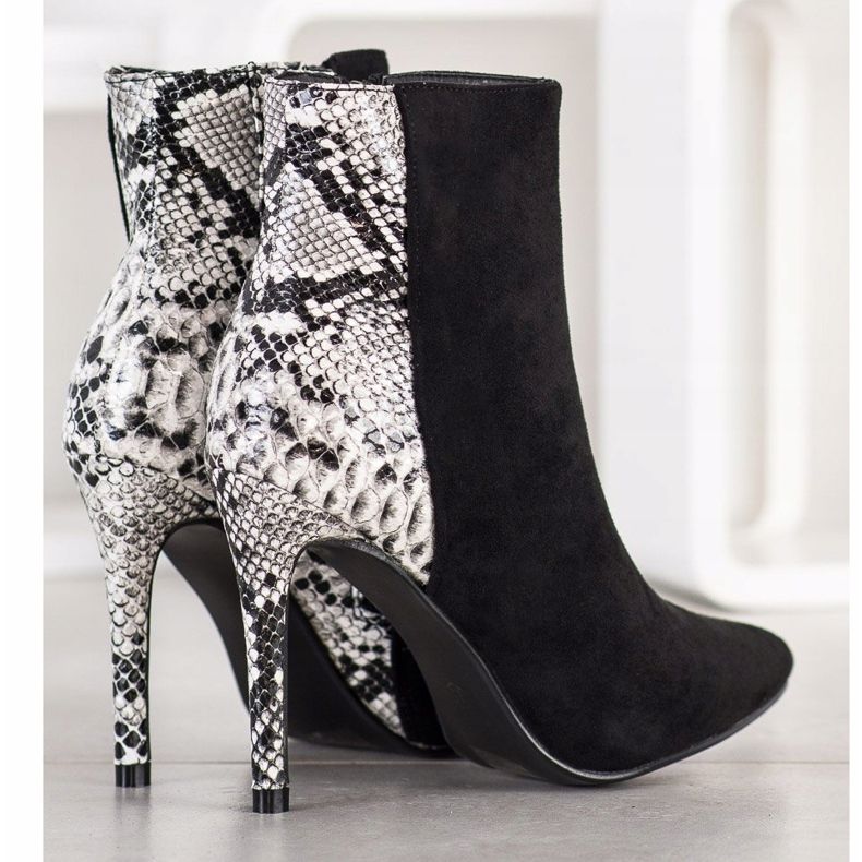 Small Swan Sexy Pin Serpente Stampa nero 1