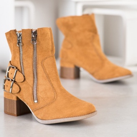 Bella Paris Stivali moda cammello marrone multicolore 1