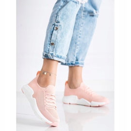 Sneakers da donna Big Star DD274577 rosa 1