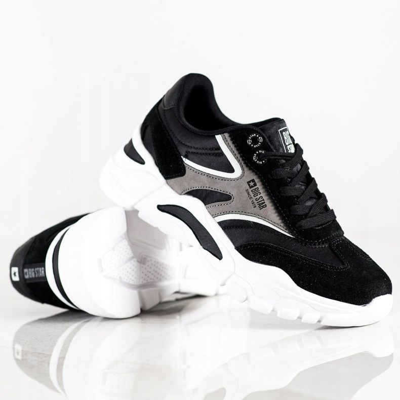 Sneakers da donna Big Star HH274336 nero 1