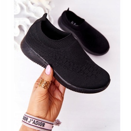 EVE Scarpe sportive per bambini Slip-On Black School Trip nero 2