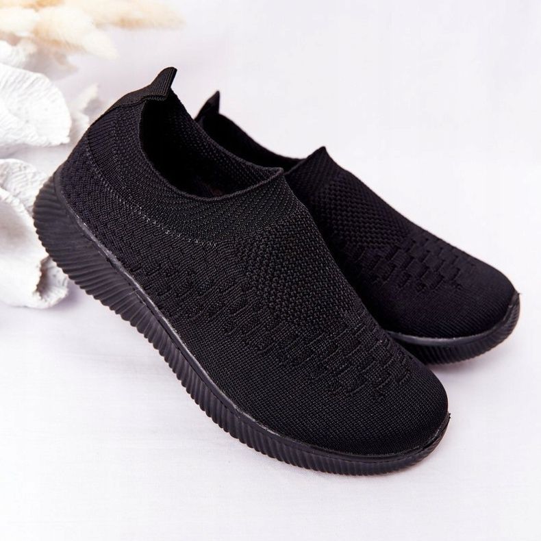 EVE Scarpe sportive per bambini Slip-On Black School Trip nero 1