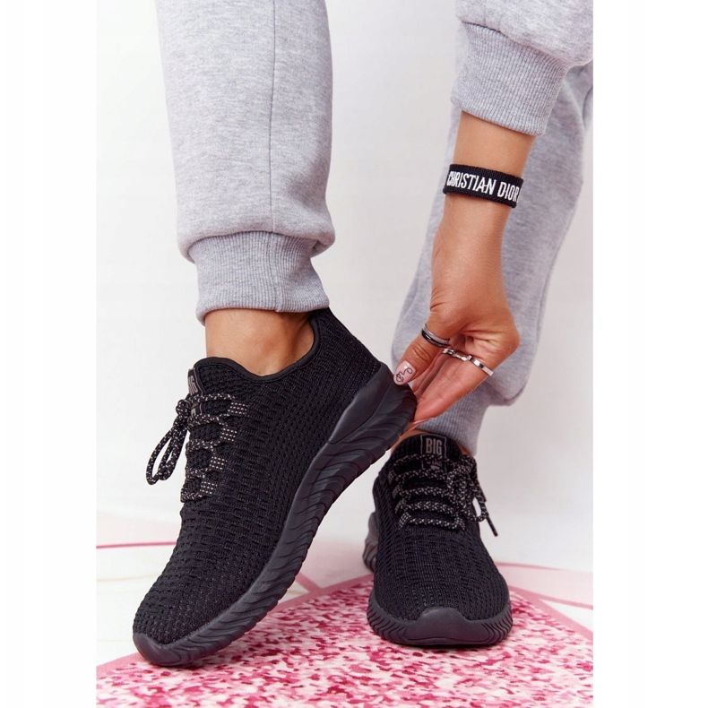 Scarpe sportive da donna Memory Foam Big Star HH274298 Nero 2