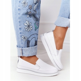 Sneakers Donna Slip-On S.Barski Bianco bianca 2