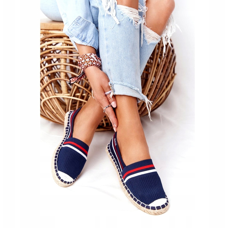 Big Star da donna espadrilles HH274483 blu navy 1