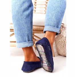 PH1 Mocassini Donna Scamosciati Blu Navy San Marino 3