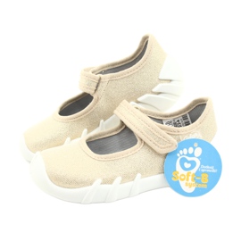 Scarpe dorate veloci Befado per bambini 109P224 beige d'oro 6