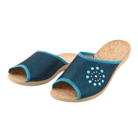 Scarpe da donna Befado pu 254D105 blu blu 3