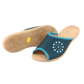 Scarpe da donna Befado pu 254D105 blu blu 4