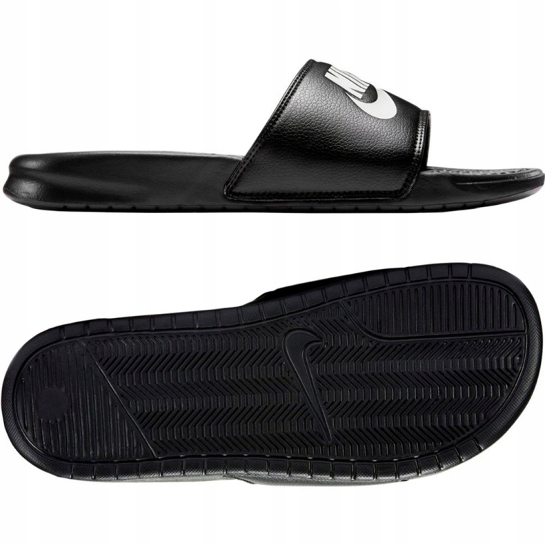 Nike Benassi Jdi 343880 090 Ciabatte da uomo nero 2