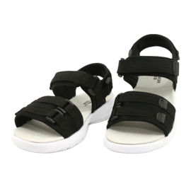 American Club Sandals da donna Sports Inserie in pelle RL45/21 Nero 1