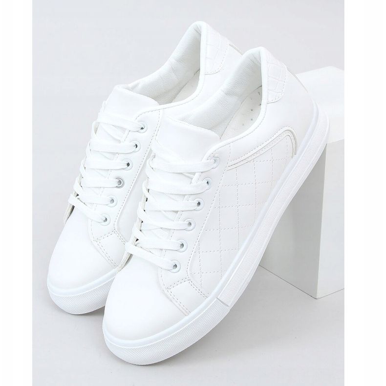 Sneakers da donna bianche A88-86 White bianco 1
