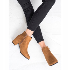 Clowse Stivali classici in pelle scamosciata marrone 2