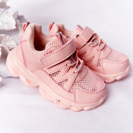 Sneakers Da Bambino Con Suola Illuminata A Led Rosa So Cool! 1