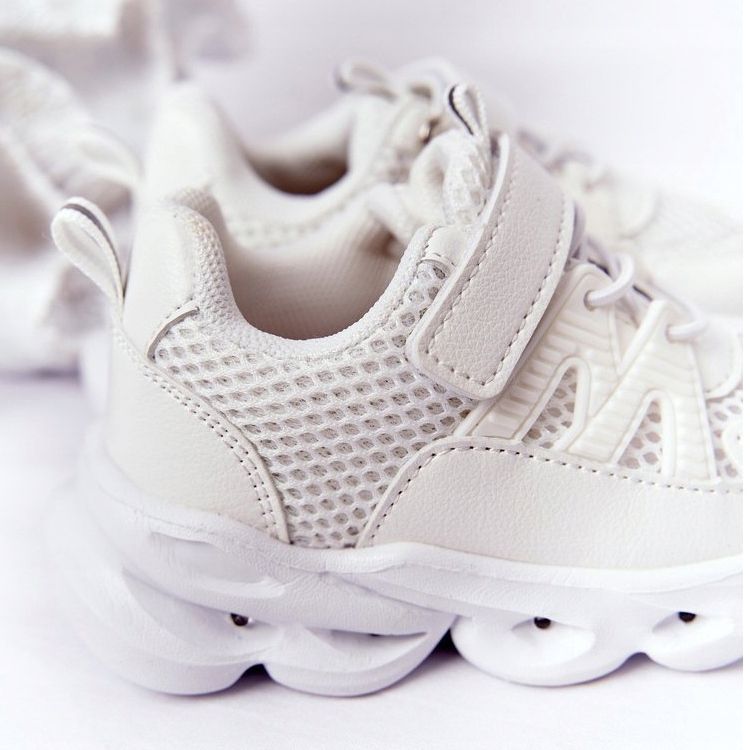 Sneakers Da Bambino Con Suola Illuminata Led Bianca So Cool! 1