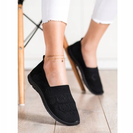 Slipony traforato MCKEYLOR nero 1