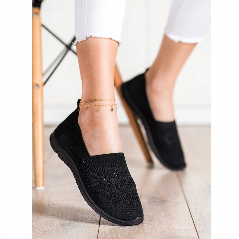 Slipony traforato MCKEYLOR nero 1