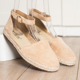 S. BARSKI Espadrillas Beige Con Fibbia S.BARSKI 1