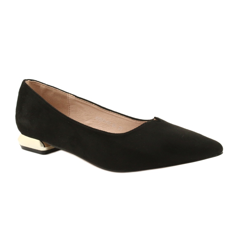 Décolleté Con Tacco Oro FILIPPO DP2091/21 BK nero d'oro 3