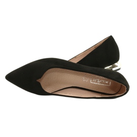 Décolleté Con Tacco Oro FILIPPO DP2091/21 BK nero d'oro 6