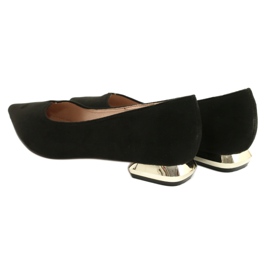 Décolleté Con Tacco Oro FILIPPO DP2091/21 BK nero d'oro 7